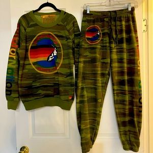 Aviator Nation sweatsuit